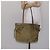 Borsa Tote PRADA in nylon khaki oro Auth 133051 D'oro Cachi - vista 22