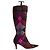 Emilio Pucci Stivali in suede multicolore