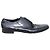Scarpe in pelle blu brogue Prada