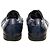 Scarpe in pelle blu brogue Prada - vista 5