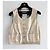 Chaleco de cuero dorado con botón CC de Chanel Otoño 1994 - vista 3