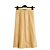 Falda de Cuero Bourgoisie Beige Alexa Chung FR36 UK8 US6