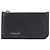 Portafoglio in pelle nera Saint Laurent Nero