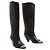 Botas Isabel Marant Lamsy Negro EU37 Botas de Cuero Estilo Cowboy UK4 US6.5 - vista 3