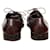 Scarpe in pelle brogue Prada Marrone  - vista 5