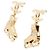 Chanel 2024 Boucles Clous LA Cruise Coco Rollerskates CC Earrings Studs in box Golden - view 2