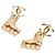Chanel 2024 Boucles Clous LA Cruise Coco Rollerskates CC Earrings Studs in box Golden - view 4
