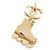 Chanel 2024 Boucles Clous LA Cruise Coco Rollerskates CC Earrings Studs in box Golden - view 5