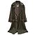 Abrigo Chanel de lana negro talla 36