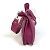 Borsa a Spalla Hermès Evelyne 3 PM Trois Porpora - vista 3