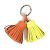 Ring Portachiavi Charm Borsa Unodos Carmen Frange Hermès Arancione Giallo