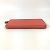 Cartera con cremallera redonda Azap Long Silk'in de Hermès Rosa - vista 4