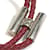 Hermès Hermes Tourni Tresse Braided Leather Bracelet Brown  - view 4