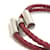 Hermès Hermes Tourni Tresse Braided Leather Bracelet Brown  - view 7