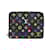 Louis Vuitton Multicolore Zippy Coin Purse Black Cloth  ref.2410007