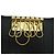 Gucci GG Marmont 6-Ring Schlüsseletui Schwarz - Ansicht 7