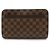 Clutch Saint Louis Damier Louis Vuitton Marrone