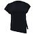 Camiseta asimétrica Isabel Marant Sebani en algodón negro