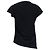 Camiseta asimétrica Isabel Marant Sebani en algodón negro - vista 3