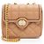 Borsa a spalla mini Deco in pelle di vitello Gucci Marrone Beige