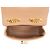Borsa a spalla mini Deco in pelle di vitello Gucci Marrone Beige - vista 7