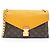 Borsa a spalla Pallas in tela Monogram Louis Vuitton Marrone