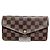 Portafoglio Sarah Damier Louis Vuitton Marrone