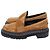 Mocassini con suola spessa Proenza Schouler in suede marrone Rosso - vista 4
