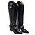 Stivali Aj721 - Toga Pulla - Pelle - Nero - vista 2