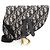 Borsa a Cintura Dior Oblique Saddle Blu