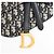 Borsa a Cintura Dior Oblique Saddle Blu - vista 9