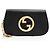 Borsa a Spalla Piccola Blondie in Pelle Gucci Nero