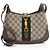 Gucci x Balenciaga BB Supreme Il Progetto Hacker Borsa a Spalla Jackie Piccola Marrone Beige