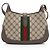 Gucci x Balenciaga BB Supreme Il Progetto Hacker Borsa a Spalla Jackie Piccola Marrone Beige - vista 3