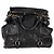 Miu Miu Vitello Lux große Schleifen-Handtasche aus schwarzem Leder - Ansicht 3