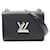 Louis Vuitton Twist MM Epi Noir Leather Shoulder Bag Black Pony-style calfskin  ref.2412032