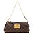 Clutch Eva Damier Louis Vuitton Marrone