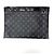 Pochette Clutch Bag Louis Vuitton Monogram Eclipse Nero Discovery GM