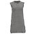 Akris Gestricktes Mini-Kleid aus Grauer Wolle