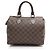 Louis Vuitton Damier Ebene Speedy 25 Tasche Braun - Ansicht 3