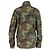 Chaqueta de campo M-65 en estampado de camuflaje Amiri en algodón verde - vista 3