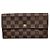 Portafoglio Lungo Damier Sarah di Louis Vuitton Marrone