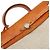 Hermès Herbag Ad MM Toile H Leder Rucksack Braun - Ansicht 9