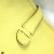 Borsa a tracolla Hermès Evelyn 3 GM D'oro Giallo - vista 9