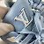 Sneakers basse in pelle blu da uomo Louis Vuitton Bianco - vista 10