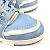 Sneakers basse in pelle blu da uomo Louis Vuitton Bianco - vista 11