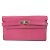 Cartera Larga Kelly de Hermès en Rosa