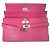 Cartera Larga Kelly de Hermès en Rosa - vista 7