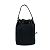 Mini borsa a spalla in tela e pelle con logo Duetto di Prada Nero - vista 4