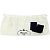Tote Bolso de mano de toalla con logo triangular Prada Blanco - vista 9